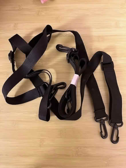 Photo of free Three black straps (west of Watertown Square) #2