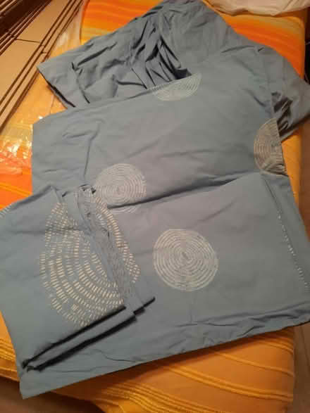 Photo of free Double duvet set and fitted sheet (Potters Bar, EN6) #1