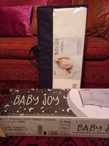 Photo of free Travel cot and mattress (grangetown) #3