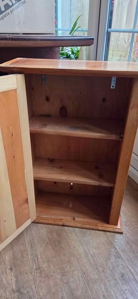 Photo of free Hardwood Bathroom Wall Cabinet (GL53 Charlton Kings) #2