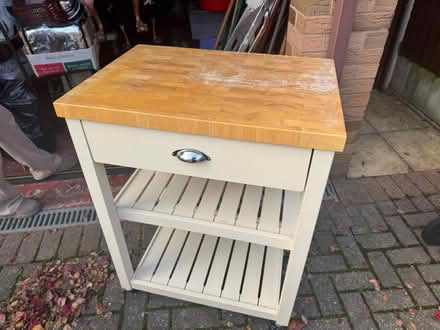 Photo of free Mobile kitchen worktop with drawer (Ilkeston DE7 4B) #1