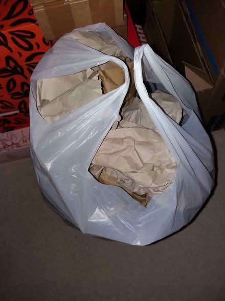 Photo of free 1 bag of paper parcel material (Hanley Swan WR8) #1
