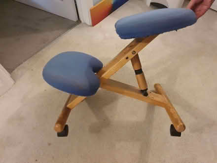 Photo of free Kneeling chair/stool (Nascot Wood WD24) #2