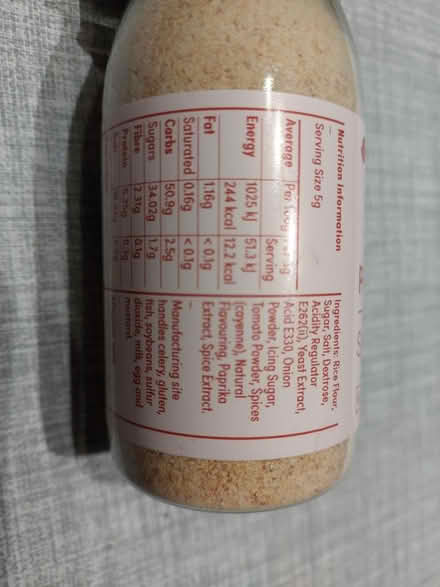 Photo of free Prawn cocktail seasoning (Grantham) #3