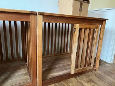 Photo of free X-large wooden dog crates (x2) (Rusthall TN4) #1