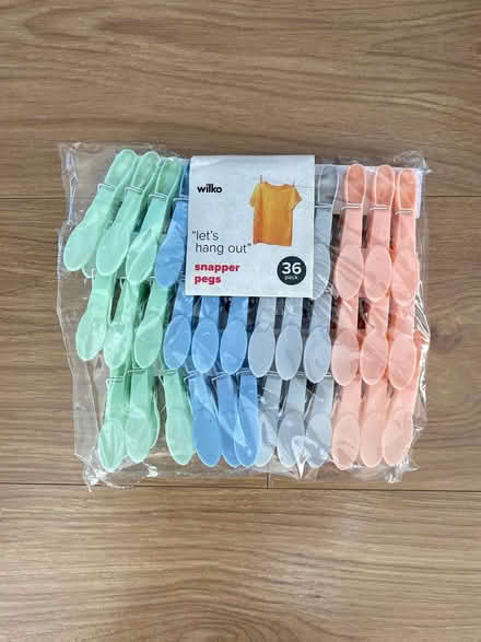 Photo of free 36 plastic pegs (S7 Nether Edge) #1