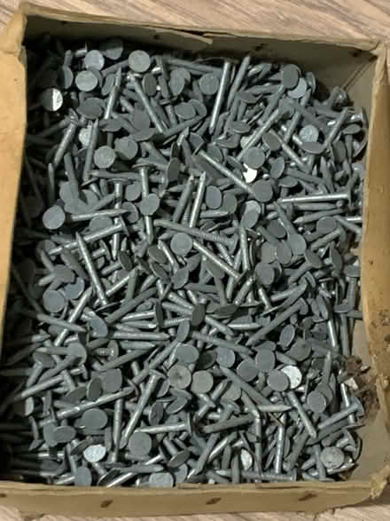 Photo of free Approx. 2.7Kg 35mm Galv Clout Nails (Lexden, CO3) #1