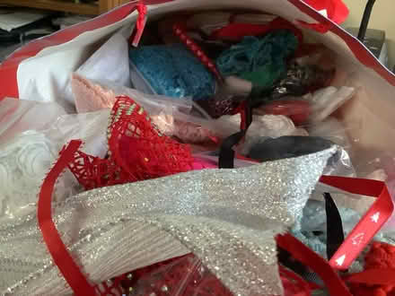 Photo of free Large bag of ribbons and trims (Holme Slack PR2) #1