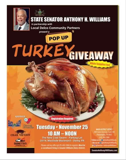 Photo of free turkey giveaway (darby) (Yeadon) #1