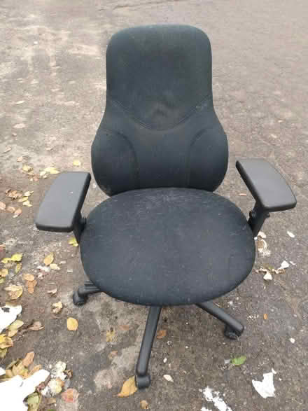 Photo of free Office Chair rolling caster wheels (Near Baseline Rd. & Clyde Ave.) #1