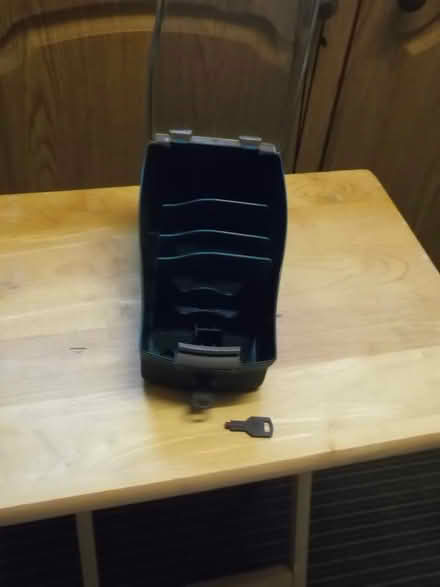 Photo of free Plastic lockable file box (Walton) #2