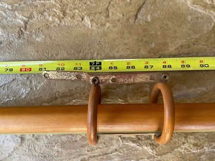 Photo of free Wooden curtain pole - 13 feet long (The Highlands TN39) #4