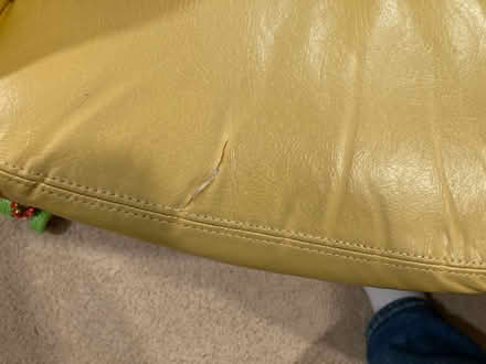 Photo of free Pair of vinyl yellow swivel chairs (Fruitland, MD) #4