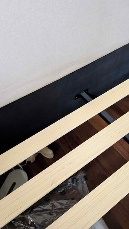 Photo of free Full size upholstered bed (Cupertino/West San Jose) #2