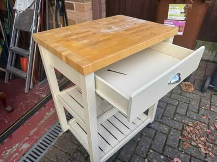 Photo of free Mobile kitchen worktop with drawer (Ilkeston DE7 4B) #2