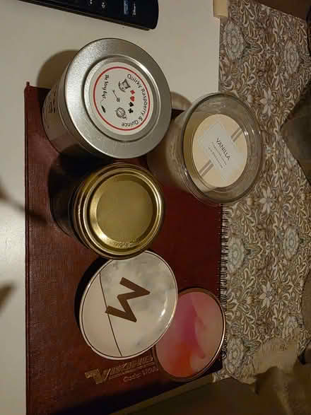 Photo of free Candles and 2 small trinket plates (East Dulwich SE22) #1