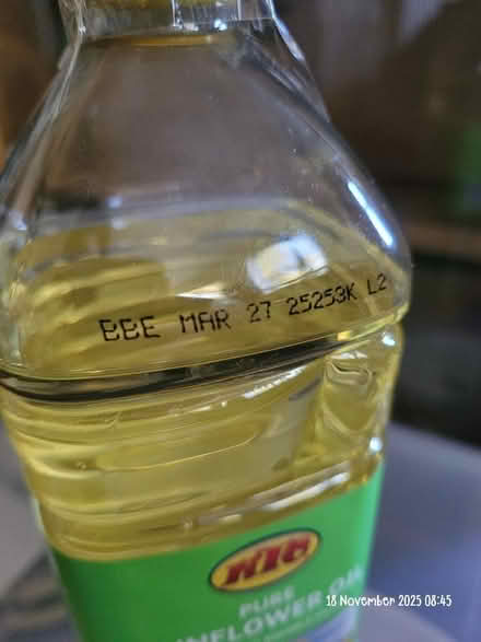 Photo of free Sunflower oil (Moseley B13) #2