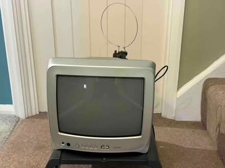 Photo of free Portable Toshiba TV with aerial and remote control (Lower Earley RG6) #1
