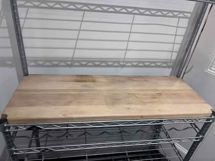 Photo of free Metal kitchen shelves (Marylebone London) #3