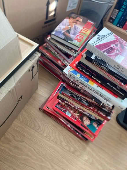 Photo of free Two sets of 16 Liverpool FC books (Waterloo) #1