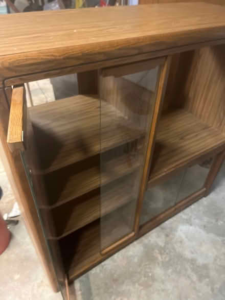 Photo of free Old TV stand (Sharon) #2