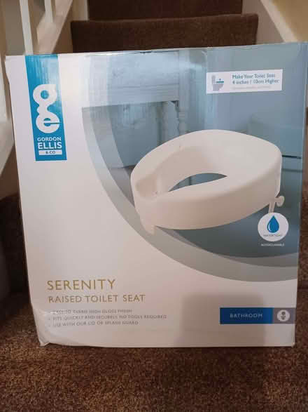 Photo of free Raised toilet seat (Rickerscote ST17) #1