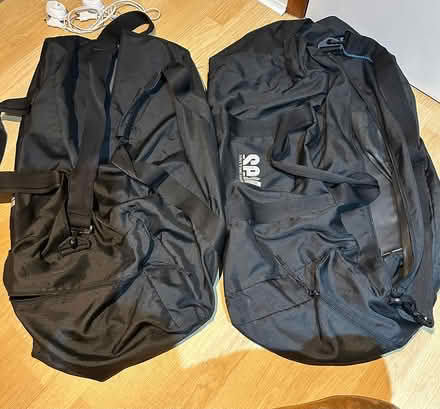 Photo of free Two black holdall/kit bags (Dorking RH4) #1