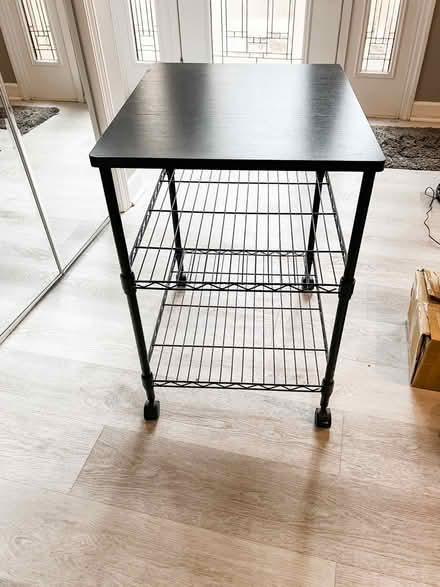 Photo of free Black rolly cart (83rd & Mendingwall) #1