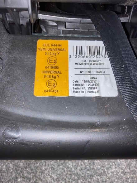 Photo of free Maxicosy milofix (Grasmere Road, Lancaster, LA1) #2