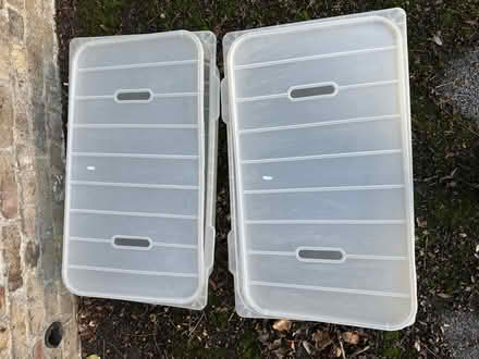 Photo of free Large storage boxes x2 (Canonbury N1) #2