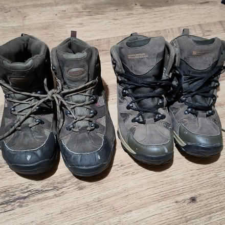 Photo of free Two pairs walking boots (Cambridge GL2) #1