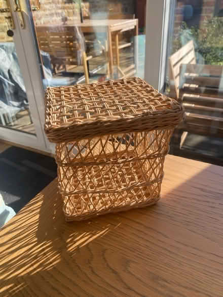 Photo of free Small basket with lid (Great Bourton, OX17) #1