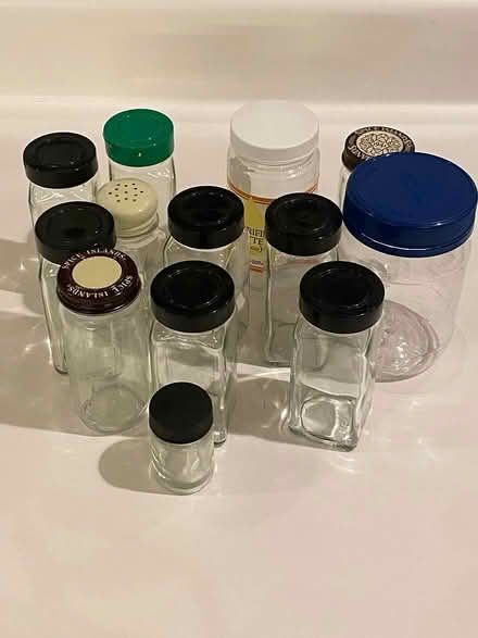 Photo of free Assorted Empty Spice Jars (Midtown Palo Alto) #1