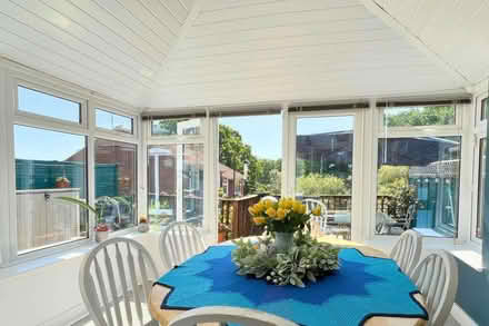 Photo of free pine table and 6 chairs (Ancells Farm GU51) #2