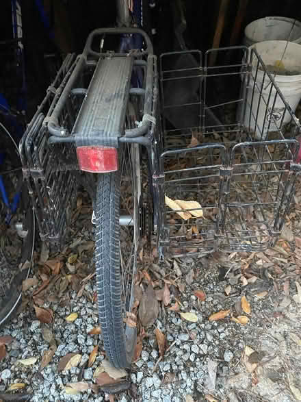 Photo of free Bike rack with 2 baskets (Midtown Palo Alto) #2