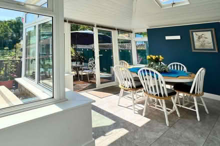 Photo of free pine table and 6 chairs (Ancells Farm GU51) #1