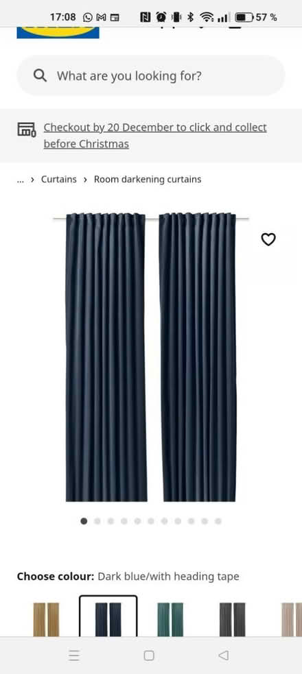 Photo of free Room darkening curtains (Leith EH6) #1