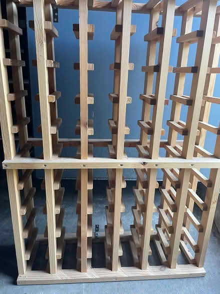 Photo of free Wood wine/bottle rack (Novato) #1