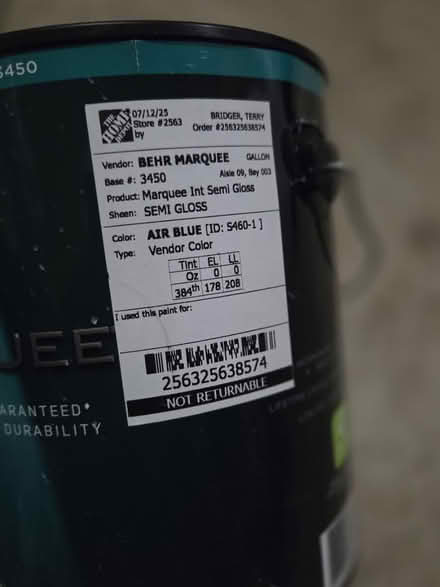 Photo of free 1 gallon unused paint #2 (Waldorf) #3