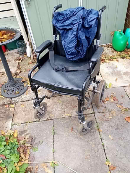 Photo of free Wheel chair with rain cover (Blewbury OX11) #1