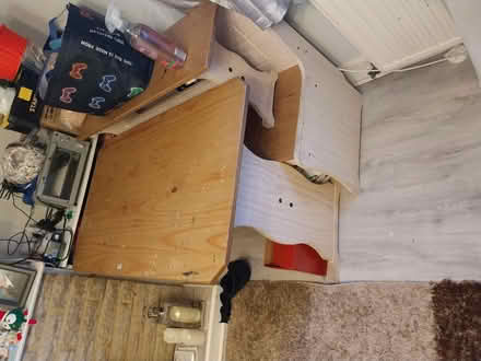 Photo of free Dining table with benches (Tudeley) #1