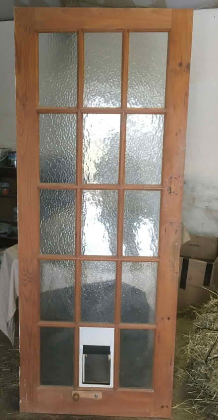 Photo of free Glass panelled interior door (Trelech SA33) #2
