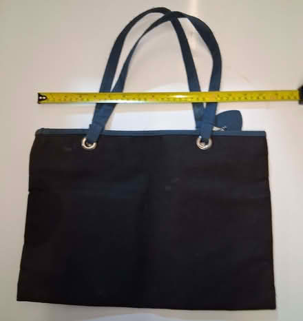 Photo of free Canvas tote bag - turquoise and black (Bernards Heath AL1) #2