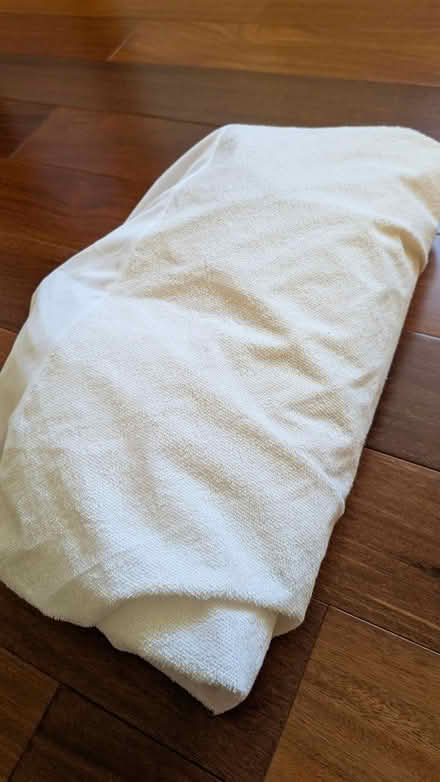 Photo of free Fullsize sheet set + protector (Cupertino/West San Jose) #3