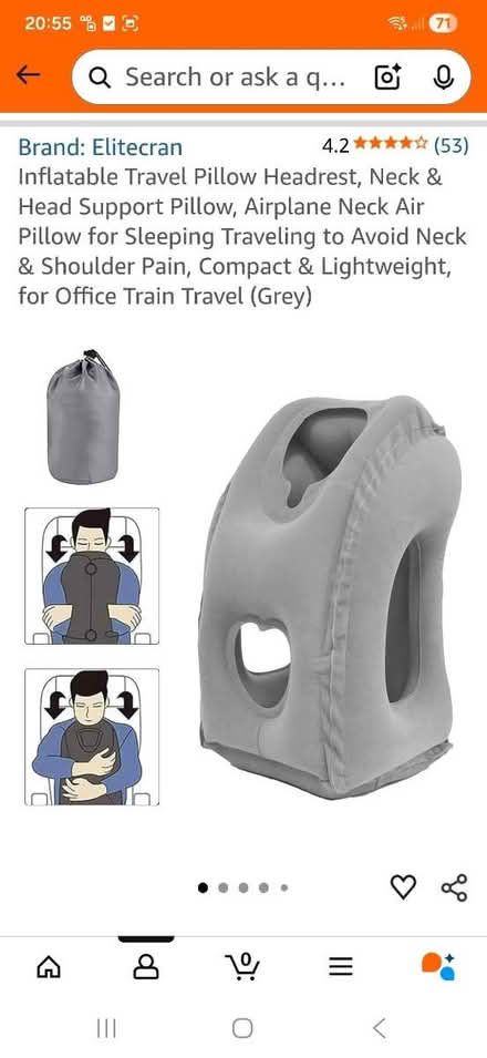 Photo of free Aeroplane head cushion (Finchley N2) #1