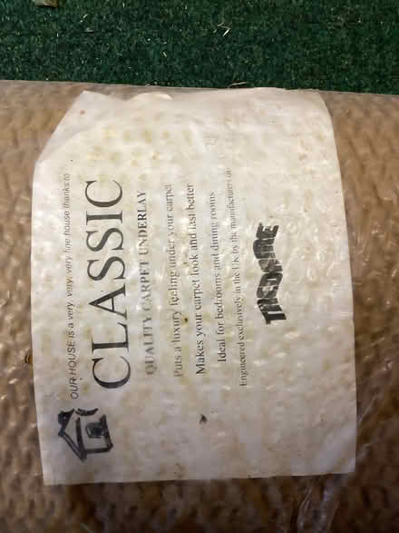 Photo of free Carpet underlay roll, unused (Horspath OX33) #1