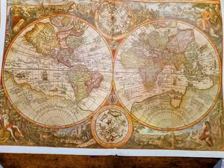 Photo of free Copy of an antique world map (Minster Lovell OX29) #2