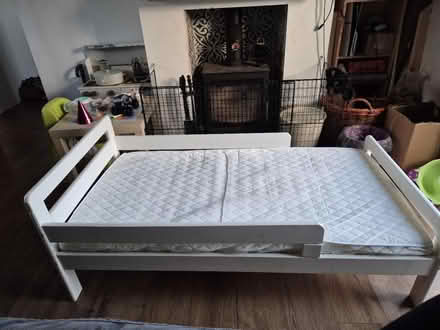 Photo of free Toddler bed with mattress (TQ12) #2