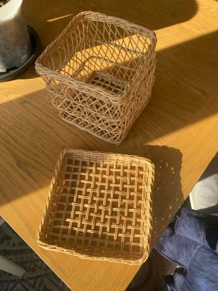 Photo of free Small basket with lid (Great Bourton, OX17) #3