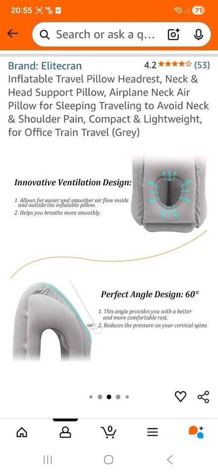 Photo of free Aeroplane head cushion (Finchley N2) #3